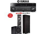 Yamaha AVENTAGE RX A760BL 7.2 Channel Network A V Receiver Polk Audio TSi 400 Polk Audio PSW125 2.1 Home Theater Package
