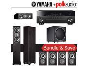 Polk Audio TSi 300 7.1 Ch Home Theater System with Yamaha AVENTAGE RX A860BL 7.2 Ch Network AV Receiver