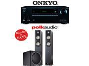 Onkyo TX NR656 7.2 Channel Network A V Receiver Polk Audio S50 Polk Audio PSW125 2.1