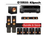 Klipsch Reference RF 82 II 7.1 Ch Home Theater Speaker System with Yamaha AVENTAGE RX A3060BL 11.2 Ch Network AV Receiver