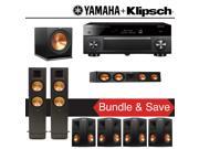 Klipsch Reference RF 82 II 7.1 Ch Home Theater Speaker System with Yamaha AVENTAGE RX A2060BL 9.2 Ch Network AV Receiver
