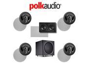Polk Audio 900 LS 5.1 Vanishing Series In Wall In Ceiling Home Theater System 900 LS 255C LS PSW110