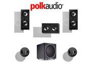Polk Audio 265 RT 5.1 Vanishing Series In Wall In Ceiling Home Theater System 265 RT 90 RT 255C RT PSW125