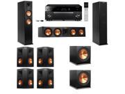 Klipsch RP 250F Tower Speakers 7.2 Yamaha RX A1060