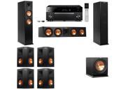 Klipsch RP 260F Tower Speakers R112SW 7.1 Yamaha RX A1060