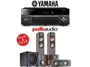 Yamaha RX A3060BL AVENTAGE 11.2 Channel Network A V Receiver Polk Audio S50 Polk Audio S30 Polk Audio S15 Polk Audio PSW125 5.1 Ch Home Theater Packag