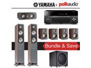 Yamaha RX A3060BL AVENTAGE 11.2 Channel Network A V Receiver Polk Audio S50 Polk Audio S30 Polk Audio S15 Polk Audio PSW125 7.1 Ch Home Theater Packag