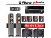 Yamaha RX A3060BL AVENTAGE 11.2 Channel Network A V Receiver Polk Audio S50 Polk Audio S30 Polk Audio S15 Polk Audio PSW125 7.2 Ch Home Theater Packag