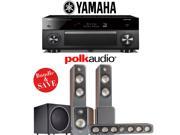 Yamaha RX A3060BL AVENTAGE 11.2 Channel Network A V Receiver Polk Audio S55 Polk Audio S35 Polk Audio S20 Polk Audio PSW125 5.1 Home Theater Package