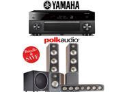 Yamaha RX A3060BL AVENTAGE 11.2 Channel Network A V Receiver Polk Audio S60 Polk Audio S20 Polk Audio S35 Polk Audio PSW125 5.1 Ch Home Theater Packag