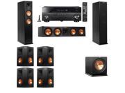 Klipsch RP 250F Tower Speakers R112SW 7.1 Yamaha RX A860