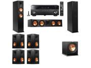Klipsch RP 260F Tower Speakers R112SW 7.1 Yamaha RX A860