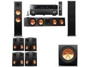 Klipsch RP 280F Tower Speakers R112SW 7.1 Yamaha RX A860