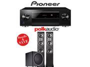 Pioneer Elite SC LX701 9.2 Ch Network AV Receiver Polk Audio TSi 400 Polk Audio PSW125 2.1 Ch Home Theater Package