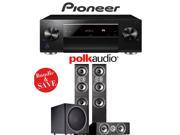 Pioneer Elite SC LX701 9.2 Ch Network AV Receiver Polk Audio TSi 400 Polk Audio CS10 Polk Audio PSW125 3.1 Ch Home Theater Package