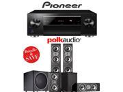 Pioneer Elite SC LX701 9.2 Ch Network AV Receiver Polk Audio TSi 400 Polk Audio CS10 Polk Audio TSi 200 Polk Audio PSW125 5.1 Ch Home Theater Package