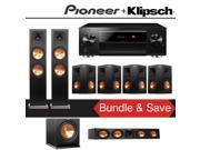 Klipsch Reference Premiere RP 280F 7.1 Ch Home Theater System with Pioneer Elite SC LX701 9.2 Ch Network AV Receiver