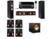 Klipsch RP 250F Tower Speakers 7.1 Yamaha RX A2060