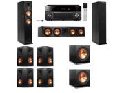 Klipsch RP 250F Tower Speakers 7.2 Yamaha RX A2060