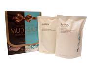 Ahava Natural Dea Sea Mud Salt Gift Set 13.6 Oz 8.5 Oz