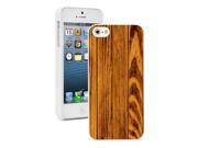 Apple iPhone 4 4S 4G White 4W654 Hard Back Case Cover Color Wood Texture Print