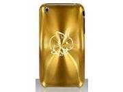 Apple iPhone 3G 3GS Gold C152 Aluminum Metal Back Case Cute Bunny