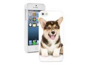 Apple iPhone 4 4S 4G White 4W717 Hard Back Case Cover Color Corgi Puppy Dog