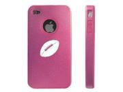 Apple iPhone 4 4S 4G Light Pink D327 Aluminum Silicone Case Football