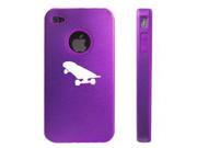 Apple iPhone 4 4S Purple D4112 Aluminum & Silicone Case Cover Skateboard Apple iPhone 4 4S Purple D4112 Aluminum & Silicone Case Cover Skateboard