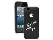 Apple iPhone 5 Black 5D505 Aluminum Silicone Case Cover Cherry Blossom Flowers