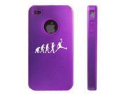 Apple iPhone 4 4S Purple D5679 Aluminum & Silicone Case Cover Evolution Basketball Apple iPhone 4 4S Purple D5679 Aluminum & Silicone Case Cover Evolution Basketball