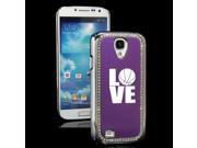 Purple Samsung Galaxy S4 S IV i9500 Rhinestone Crystal Bling Hard Back Case Cover KS502 Love Basketball Purple Samsung Galaxy S4 S IV i9500 Rhinestone Crystal Bling Hard Back Case Cover KS502 Love Basketball