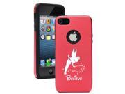 Apple iPhone 5 Red 5D799 Aluminum Silicone Case Cover Fairy Believe