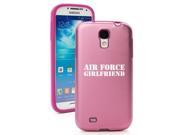 Light Pink Samsung Galaxy S4 S IV i9500 Aluminum Silicone Hard Back Case Cover KA15 Air Force Girlfriend