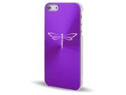 Apple iPhone 5 Purple 5C97 Aluminum Plated Hard Back Case Cover Dragonfly Apple iPhone 5 Purple 5C97 Aluminum Plated Hard Back Case Cover Dragonfly