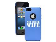 Apple iPhone 5 Blue 5D3359 Aluminum Silicone Case Cover Air Force Wife