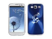 Blue Samsung Galaxy S III S3 Aluminum Plated Hard Back Case Cover K794 Water Polo