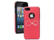 Apple iPhone 5 Rose Red 5D4237 Aluminum Silicone Case Cover Infinite Infinity Dance Forever