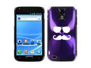 Purple Samsung Galaxy S II T989 T-mobile Aluminum Plated Hard Back Case Cover J391 Sunglasses Mustache Purple Samsung Galaxy S II T989 T-mobile Aluminum Plated Hard Back Case Cover J391 Sunglasses Mustache