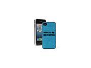 Light Blue Apple iPhone 4 4S 4G Glitter Bling Hard Case Cover G769 Brunettes Do It Better