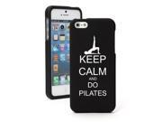 Apple iPhone 5c Snap On 2 Piece Rubber Hard Case Cover Keep Calm and Do Pilates (Black) Apple iPhone 5c Snap On 2 Piece Rubber Hard Case Cover Keep Calm and Do Pilates (Black)