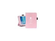 Samsung Galaxy Tab 3 7.0 7 Pink Leather Case Cover Stand Keep Calm and Love Animals
