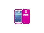 Samsung Galaxy S4 S IV Snap On 2 Piece Rubber Hard Case Cover Mom Volleyball (Hot Pink) Samsung Galaxy S4 S IV Snap On 2 Piece Rubber Hard Case Cover Mom Volleyball (Hot Pink)