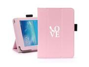 Samsung Galaxy Tab 3 7.0 7 Pink Leather Case Cover Stand Love High Heels Shoes