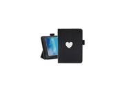 Samsung Galaxy Tab 3 7.0 7 Black Leather Case Cover Stand Heart Puzzle Autism