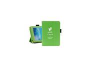 Samsung Galaxy Tab 3 7.0 7 Green Leather Case Cover Stand Keep Calm and Go to the Beach Sandals