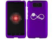 Motorola Droid ULTRA XT1080 Snap On 2 Piece Rubber Hard Case Cover Infinity Infinite Love for Volleyball (Purple) Motorola Droid ULTRA XT1080 Snap On 2 Piece Rubber Hard Case Cover Infinity Infinite Love for Volleyball (Purple)