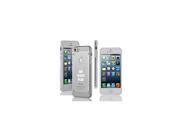 Apple iPhone 4 4s Ultra Thin Transparent Clear Hard TPU Case Cover Eat Sleep Play Volleyball White