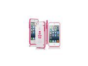 Apple iPhone 5 5s Ultra Thin Transparent Clear Hard TPU Case Cover Eat Sleep Play Basketball Hot Pink