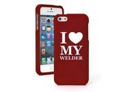 Apple iPhone 4 4s Snap On 2 Piece Rubber Hard Case Cover I Heart Love My Welder (Red) Apple iPhone 4 4s Snap On 2 Piece Rubber Hard Case Cover I Heart Love My Welder (Red)